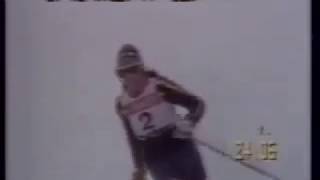 Tamara McKinney wins slalom (Maribor 1985)