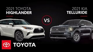 2021 Highlander vs 2021 Telluride | All You Need To Know | Toyota