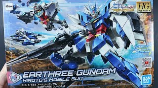 HGBD:R Earthree Gundam UNBOXING