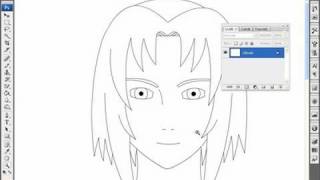Tutorial how to create digital drawings with Flash 8 & Photoshop CS3 part 2