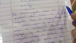 Exercise of ch#16 (N. P+S. Q) class 12 physics