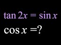 Solving an Interesting Trigonometric Equation