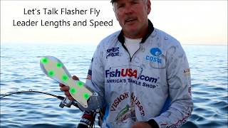 Lets Talk Flasher Fly Leader Lengths and Speed