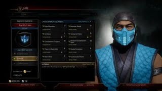MK11 - How to Reroll Gear - Re Rolling for Sub-Zero's Ninja Mask Gear Ice Ball Augments