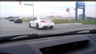 Modded G35 Coupes small cruise to Ertefa