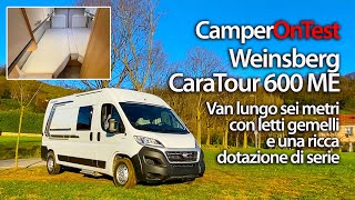 Weinsberg CaraTour 600ME: il van \