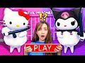 Sanrio's Barry Prison Obby Run! (HELLO KITTY vs MY MELODY vs KUROMI)