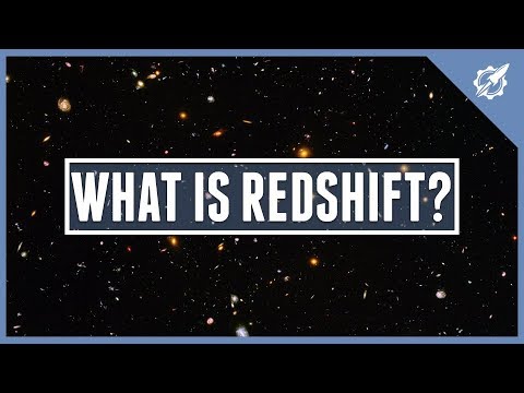 What does the redshift of galaxies indicate?