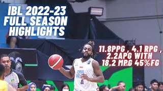 David Haye IBL 2022-23 FULL SEASON HIGHLIGHTS [IBL HONORABLE MENTION] 11.8ppg 4.1 rpg 2.2apg 18.2MPG