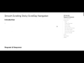 Smooth Scrolling Sticky ScrollSpy Navigation