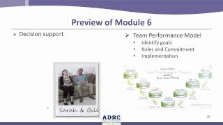 ADRC Video: Module 5 Conclusion