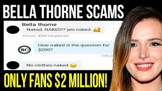 Bella Thorne Ruins Only Fans By Scamming Users!