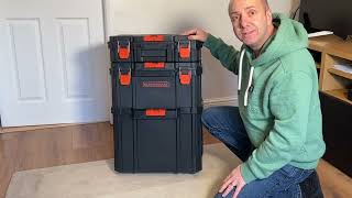 Black \u0026 Decker 3 in 1 Stackable Tool Box