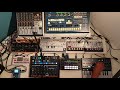 Techno [23] DAWless Jam, Drumbrute Impact, Arturia Microfreak, Volca Modular , Roland MC 101