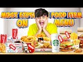 Trying Most Expensive Dish of Every Fast Food Brand