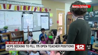 HCPS seeking to fill 175 open teacher positions