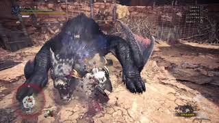 【MHW:I PS4】ナルガクルガ　ランス　ソロ　4分35秒