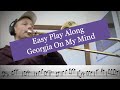 Georgia on my mind - Easy Trombone Play Along!