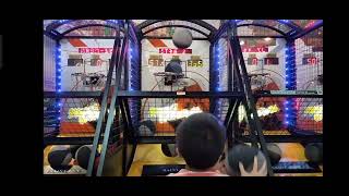 Street Basketball arcade with Junior Soundtrack at AMAZONE SENTUL #ibl#timezone #streetbasketball