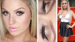 Get Ready With Me ♡ Girly Clubbing Makeup & Outfit! Leaving Party GRWM