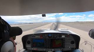 Full Flap/No Flap Landing at KHND in the DA40