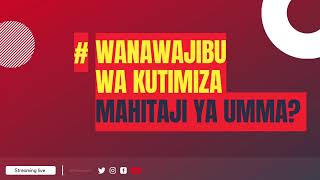 Leo #MariaSpaces: Nguvu ya Umma na Ulinzi wa Demokrasia na HakiTumeanza kuimarika?