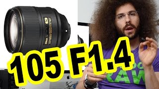 Nikon 105mm F1.4 Lens Preview: BEST / Sharpest Portrait Photography Lens Ever Made?