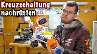 Wechselschalter versetzt und Kreuzschaltung gemacht! ElektroM