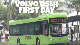 (SBST) Brand New Euro 6 Volvo B5LH on the run!  SG3002M - Service 272