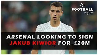 ARSENAL LOOKING TO SIGN JAKUB KIWIOR FOR  ₤20M | Transfer News