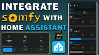 ESPSomfy Integration with Home Assistant