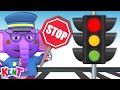 Traffic Safety Song | Nursery Rhymes & Baby Songs | Learning Videos For Kids @KENTTHEELEPHANT