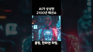 AI가 상상한 2100년 패션쇼