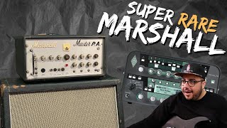 We Profiled a Super Rare Marshall Master PA! (KEMPER Pack)