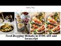 How to make a Food blogging Website in HTML CSS and Javascript | Source code
