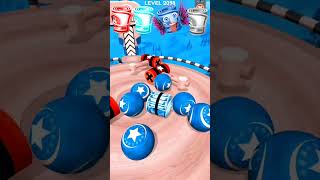 which is the best ball❓ four smooth colouring money ball racing gameplay #money #goingbolls #games