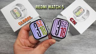 REDMI WATCH 5 GLOBAL ( is it different? CN ) 🤔