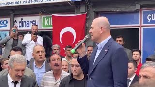 İçişleri Bakanı Süleyman Soylu, Diyarbakır - Çüngüş’te Hemşehrilerimiz ile Bir Arada