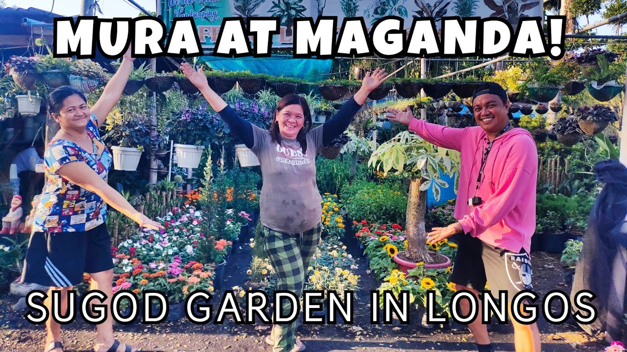 FUNNY & EXCITING PLANT HUNTING | SUGOD GARDEN IN LONGOS WITH MDP FAMILY ...