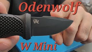 Odenwolf W Mini Knives. Saber and Scandi grind. D2 Steel.