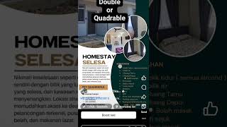 Set Double homestay and set Quardraple homestay by Homestay Selesa Tikam Batu, Sg. Petani, Kedah.