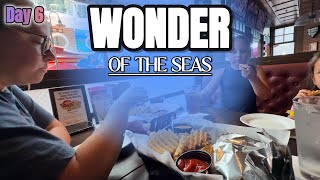 Wonder of the Seas - The Effectors II - Playmaker's Lunch - Solarium Bistro breakfast