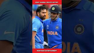 Rohit Sharma CREATES HISTORY..! | Rohit Sharma Most Sixes in ODI in India - Interesting #shorts