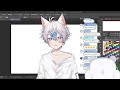 【お絵描きvtuber】はだけたショタはエ〇すぎる？！創作意欲の星【伊吹タツ】