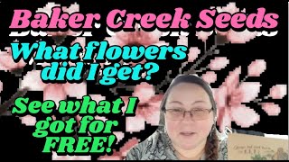 Baker Creek Seeds - Is that edible? #garden #bakercreekseeds #bakercreek #rareseeds #frugal #mail