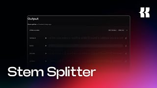 New Feature: Effortless Stem Separation with Kits.ai's Stem Splitter