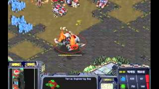 [2008.08.04] 인크루트 스타리그 2008 36강 A조 2차전 1경기 (플라즈마) 박세정(Protoss) vs 염보성(Terran)