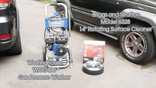 Westinghouse WPX3400 Pressure Washer and Briggs and Stratton Model 6328 14\