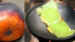 Taler Pora Paturi Pitha | Kalapata Pora Taler Pitha | Indian Traditional Palm Recipe