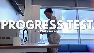 HOW I REVISED FOR MY PROGRESS TEST (vlog) - the exam season of a third year medic